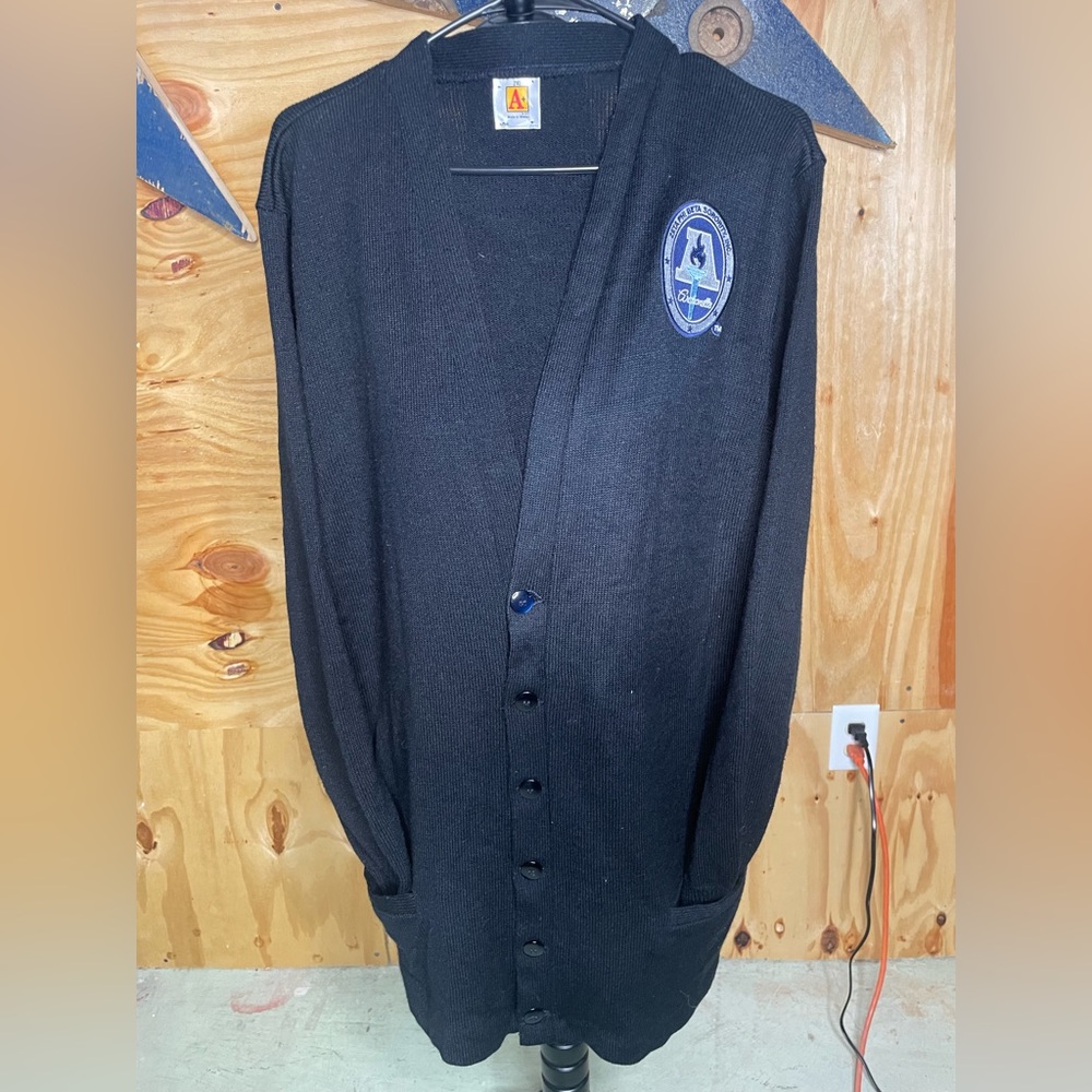 Zeta Phi Beta Sorority, knitted cardigan size 2x